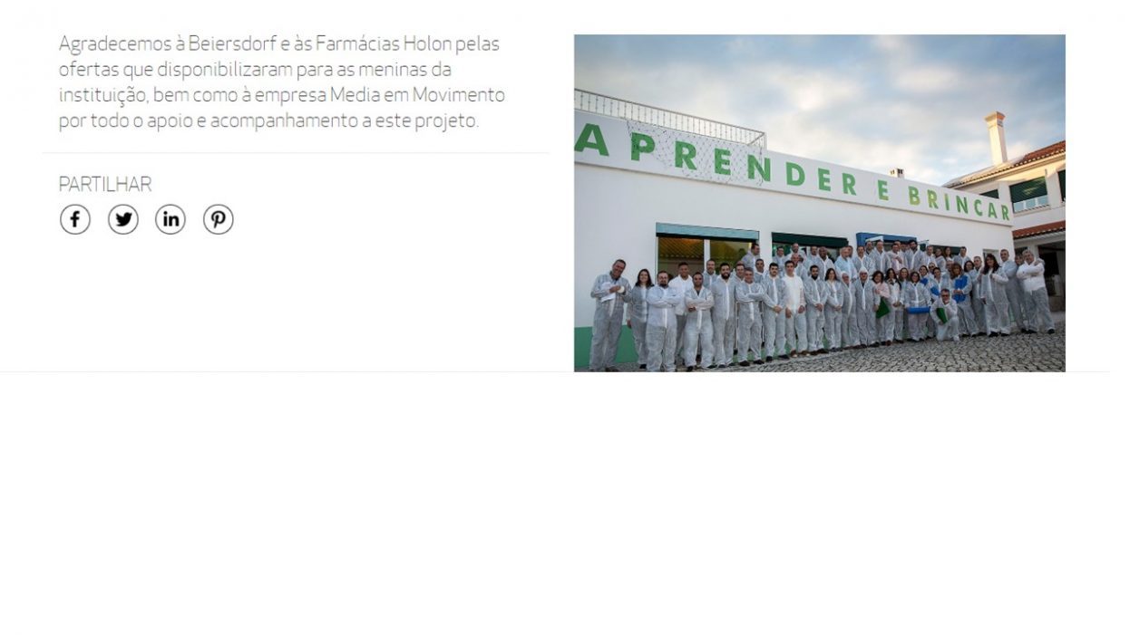 Evento de natal solidário